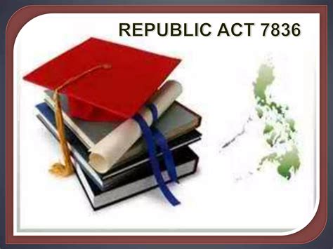professional board examination for teachers (pbet) 1995|Republic Act No. 7836 .